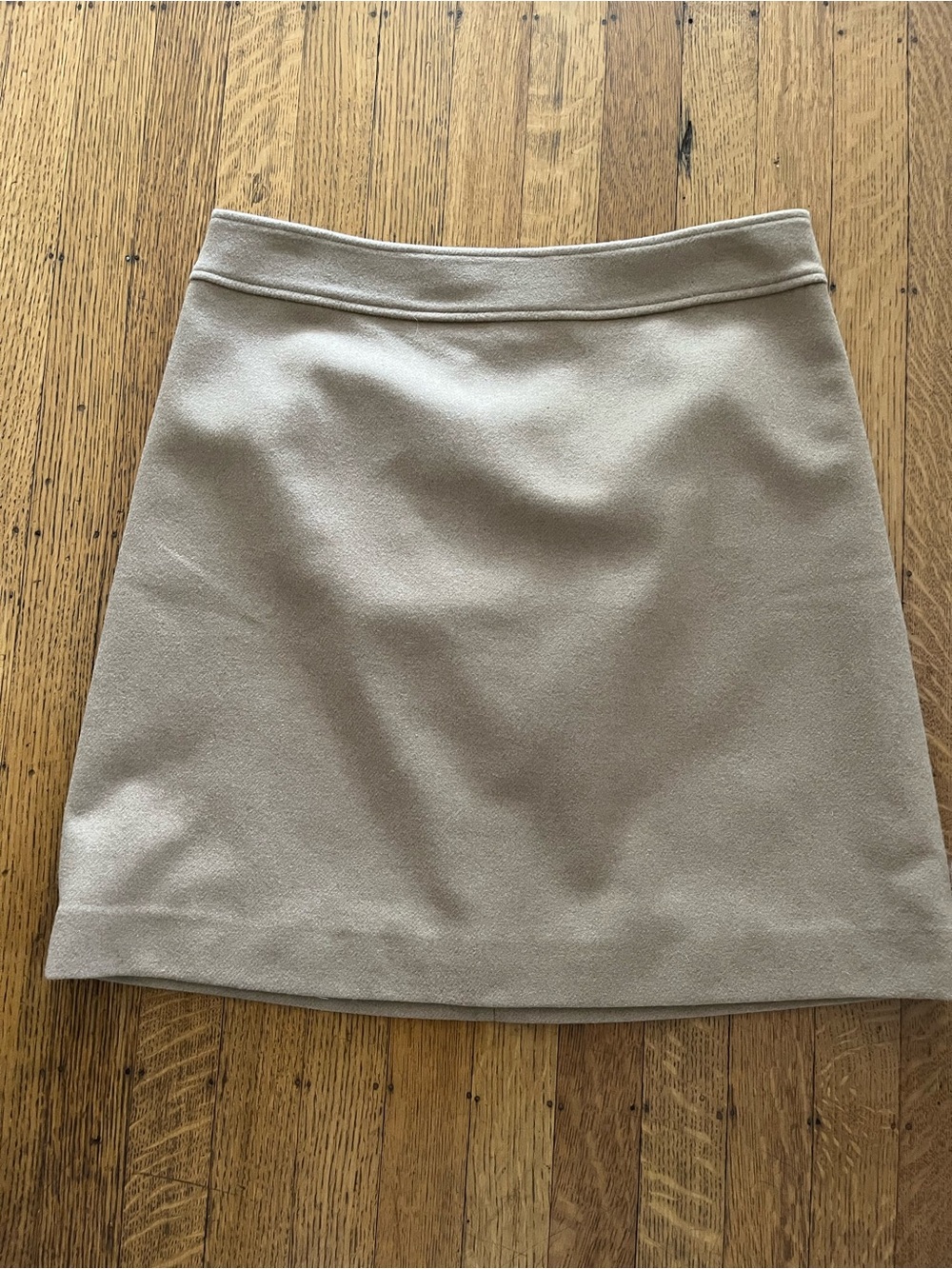 J. Crew Neutral Cream A-Line Skirt